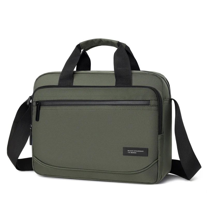 New Men's Fashion Oxford Cloth Shoulder Bag Summer Business Work Commuting Handbag Crossbody Bag Men's Simple Casual Briefcase