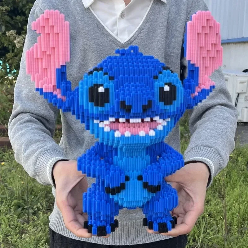 30CM Large Stitch Building Block Assembly Toys DIY Children\'s Toy and Birthday Gift Puzzle 3D Desktop Decoration Fast Delivery