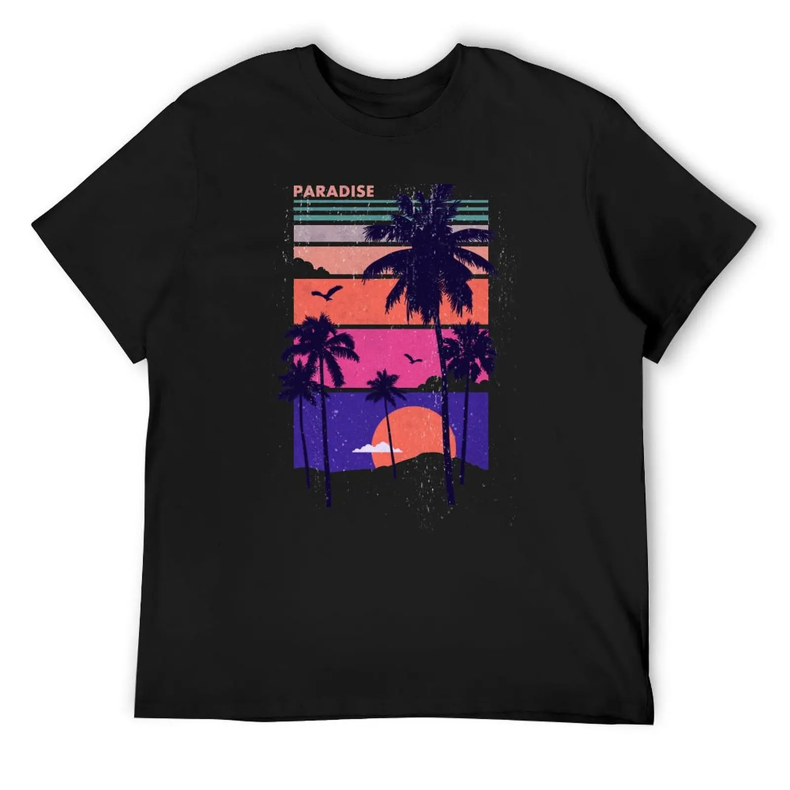 

Paradise T-Shirt korean fashion anime clothes customizeds t shirts for men cotton