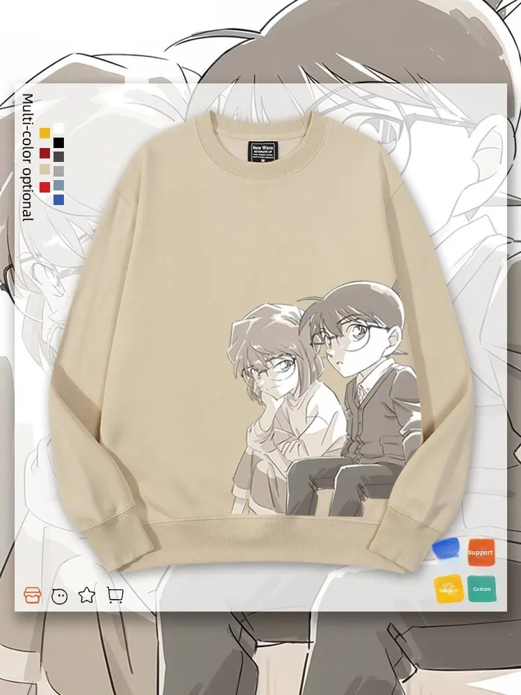 

Kogure inichi Aoki inichi Detective Conan Collaborative round Ne Sweatirt Children's ex Anime Themed Jaet