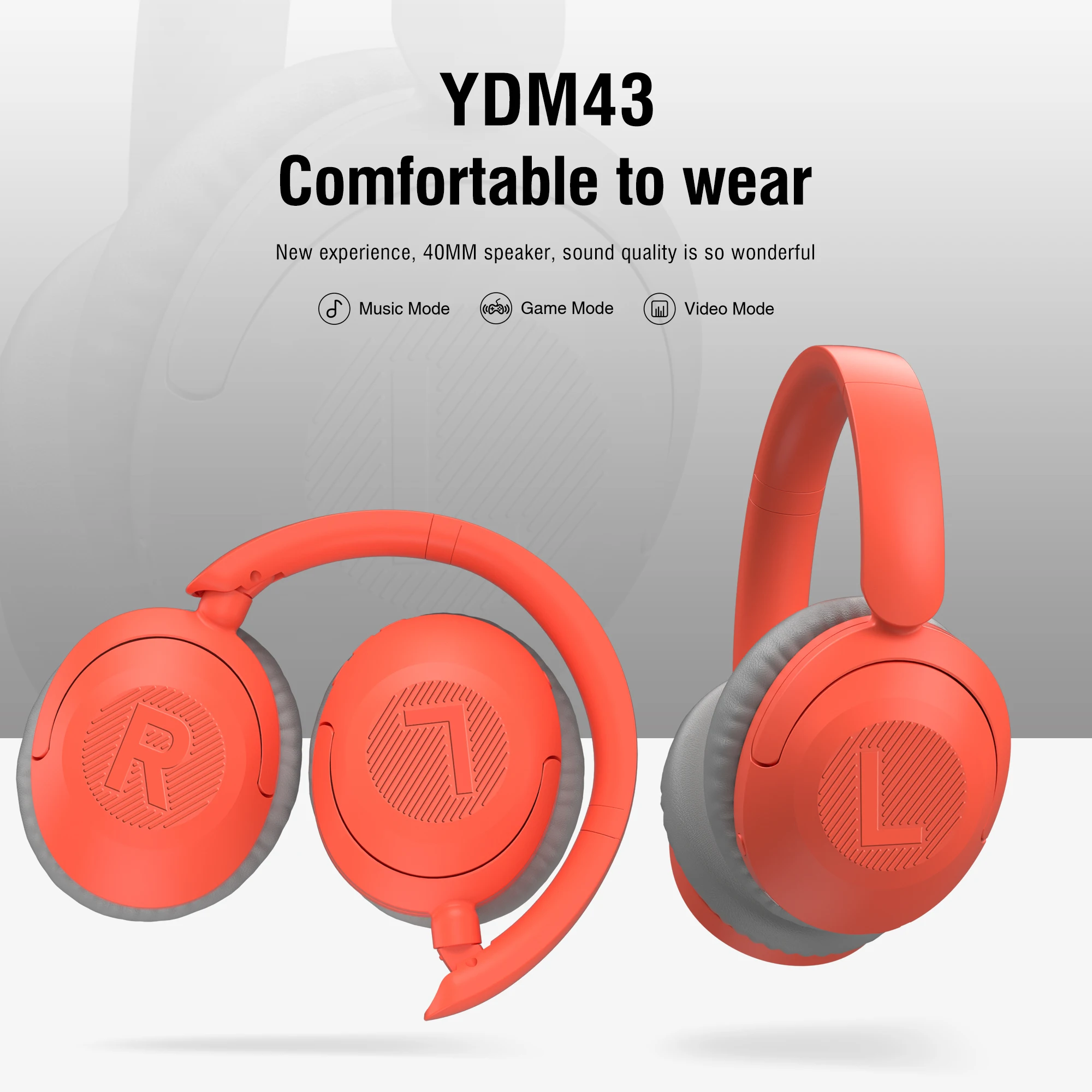 Neuankömmling Sport drahtlose Kopfhörer mit Mikrofon knopfs teuerung HiFi-Stereo-Sound Bluetooth 5,3 Tws Kopfhörer Bluetooth-Headset