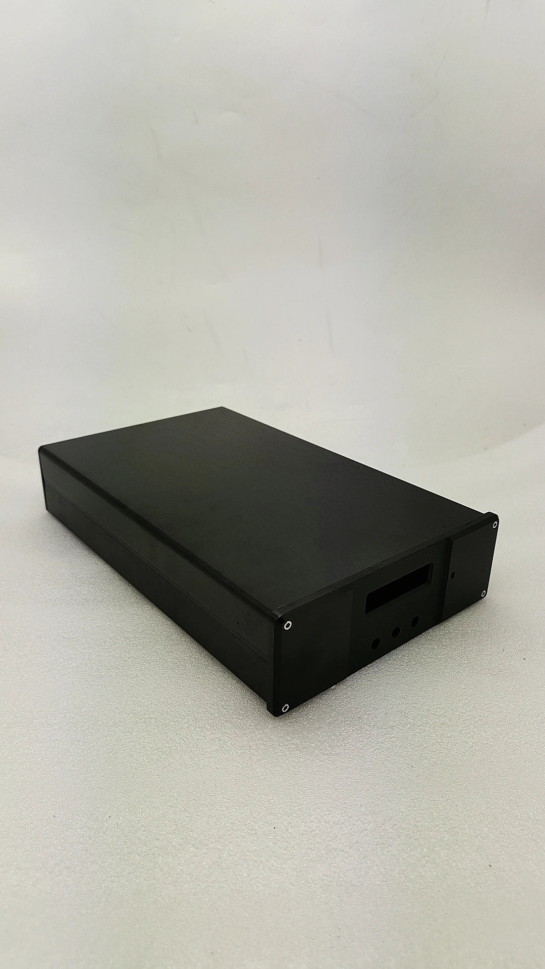 Black Aluminum Enclosure/ Amplifier Chassis/ DAC Decoder Board Case For ES9018