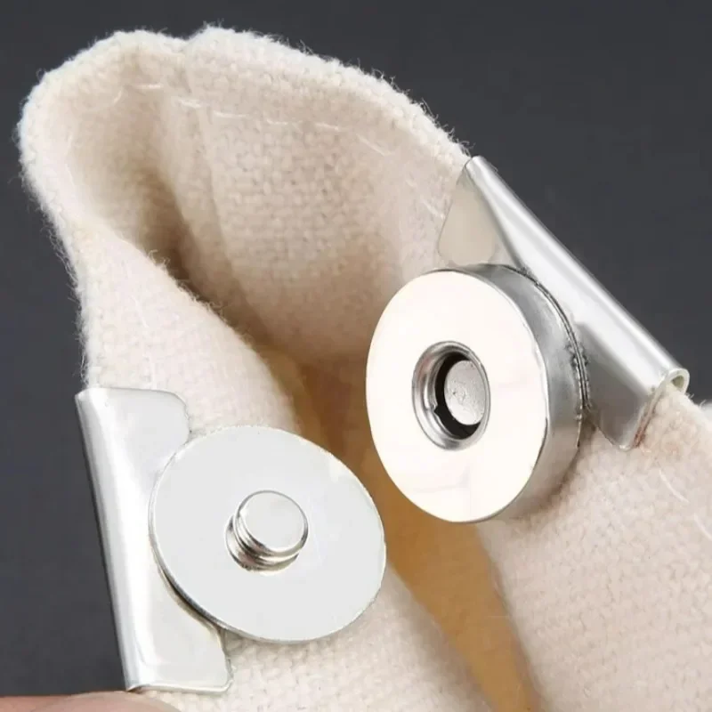 DIY حقيبة مشبك مغناطيسي حقيبة يد متعدد الألوان التماس الحرة السلس المشبك الملابس زر معدني مغناطيس قوي أبازيم حقيبة الملحقات #2