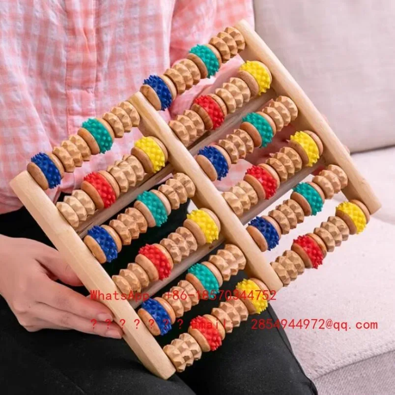 Foot Rub Foot Massager Roller Foot Therapy Fascia Relaxer Acupoint Ball