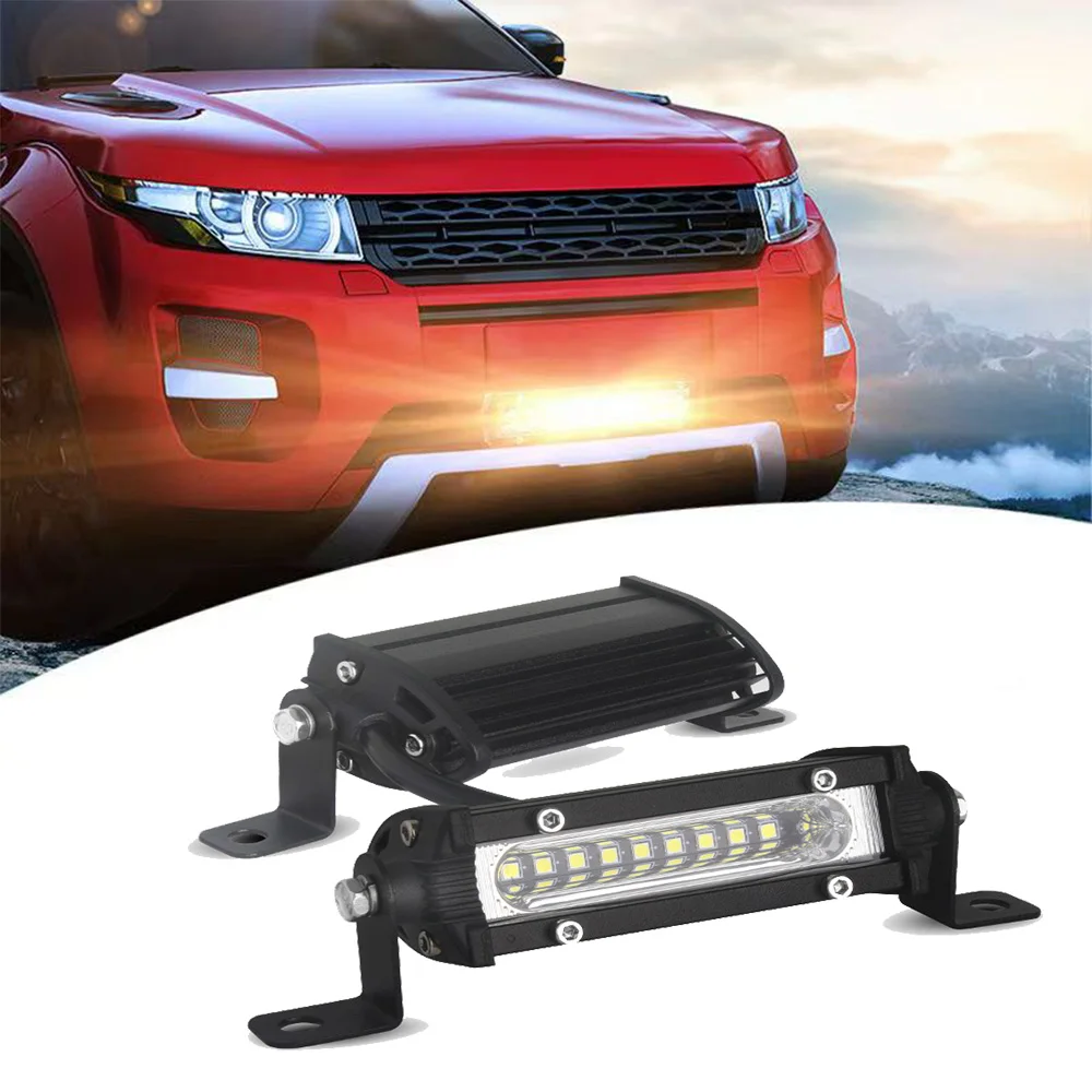 2PCS 27w 9LED Car Work Light DRL Spotlight High Bright Waterproof Auto Offroad SUV Truck Headlights Driving Lamp 12V 24V 6500K - Image 6