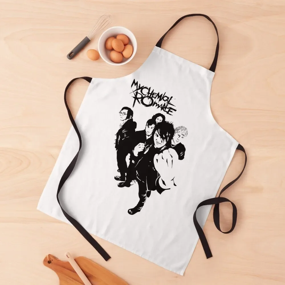 

Copy of my chemical mcr romance Apron for home useful pieces Waterproof women Goods For Home And Kitchen Apron