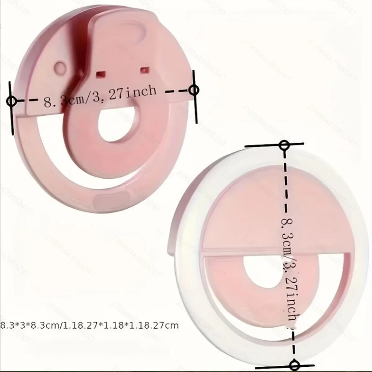 1PC Fill Light ,USB Rechargeable, LED Selfie Ring Light, Phone Lens LED Selfie Light Ring Phone Selfie Light