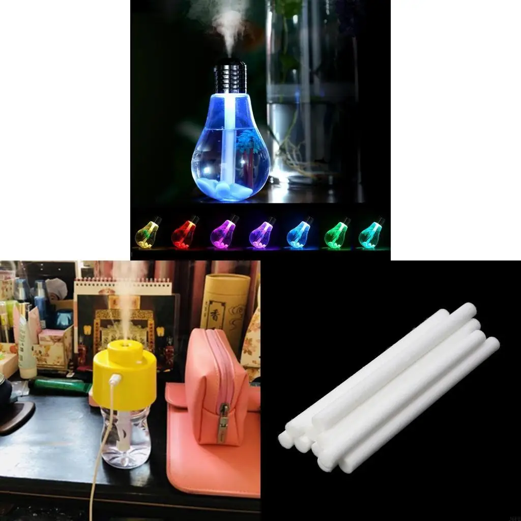 J6PE Sponge Sticks Refill Replacement for Mini Portable USB Humidifier