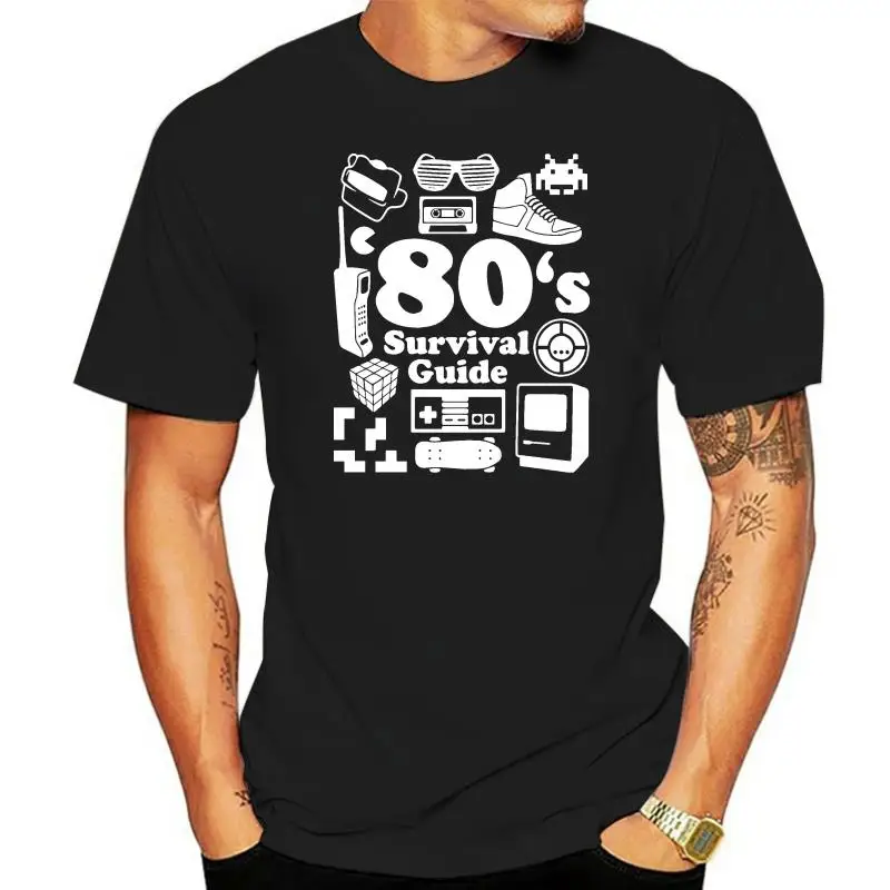 2024 heißer Verkauf Sommer Stil Mode 80er Jahre Überleben T-Shirt achtziger Jahre Party Life Style Videospiel Grafik T-Shirt S-3XL T-Shirt