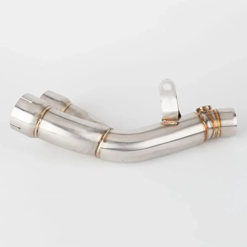 Motorcycle Escape Exhaust Muffler Link Pipe System for Yamaha YZF‑R6 R6 2006 2007 2008 2009 2010 2011 2012 2013‑2023