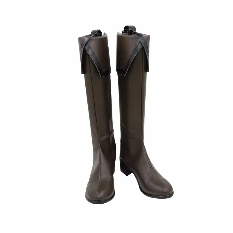 

Новая обувь для косплея в стиле аниме Bungo Stray Dogs Nakajima Atsushi, сезон 2, Эдгар Аллан Поэ, костюм на Хэллоуин, ботинки из искусственной кожи, аксессуар20