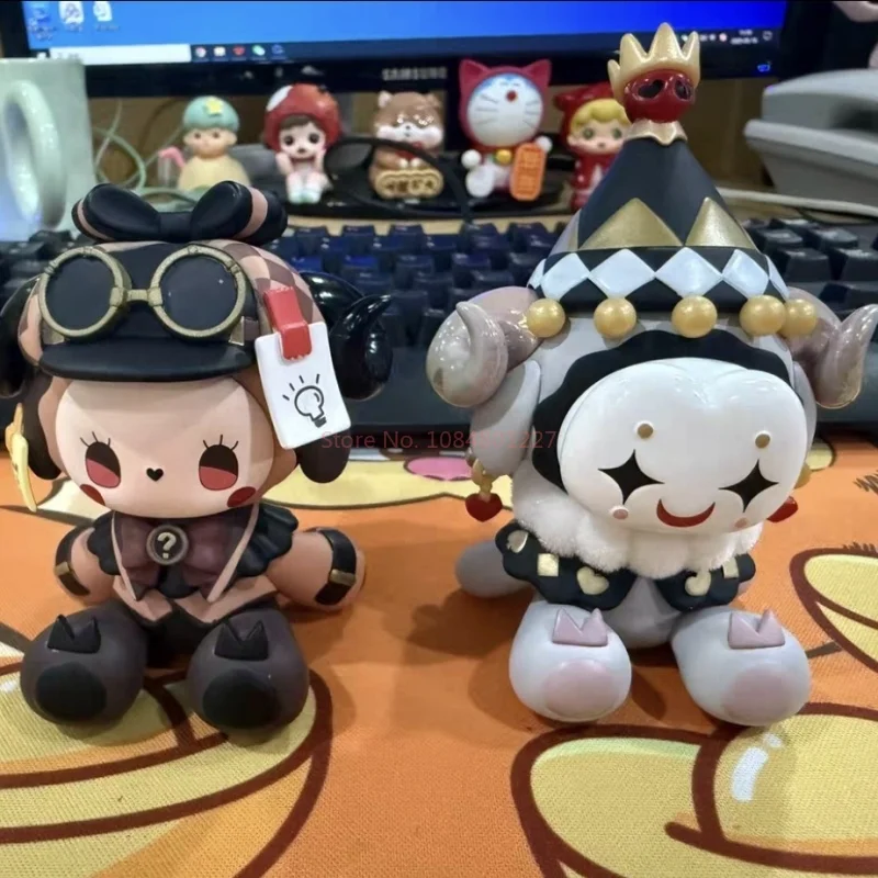 الأصلي إيما سيكريت فورست فروستفيل فيلا سلسلة لطيف عمل أرقام صندوق أعمى تحصيل الدمى لعبة مجسمة الكرتون ديكور الهدايا