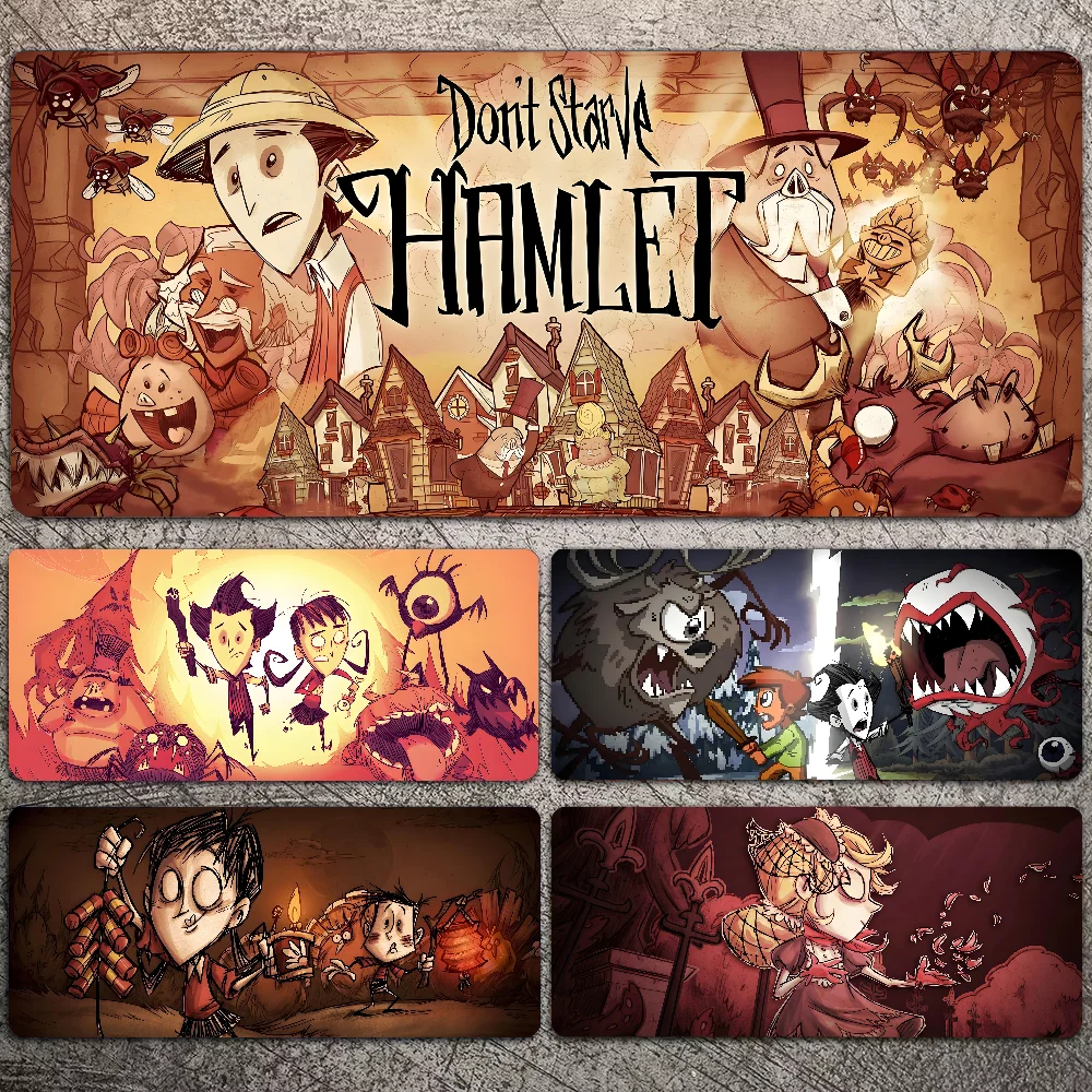 Games Hot Dont Starve Mousepad Mouse Pad Laptop Gaming Accessories Mousepad Large Desk Mat Computer Gamer Keyboard Rug Carpet