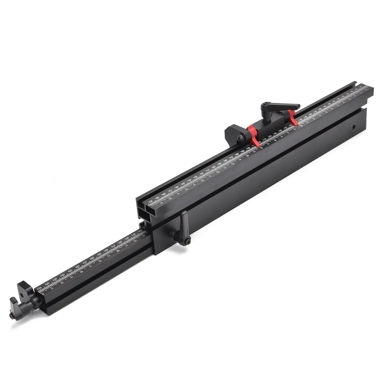 GD716E 760 มม.กล้องโทรทรรศน์ Miter Gauge รั้วขยายสนับสนุนสําหรับงานไม้ Miter Gauge เห็นตาราง Router ตารางโดย ENJOYWOOD