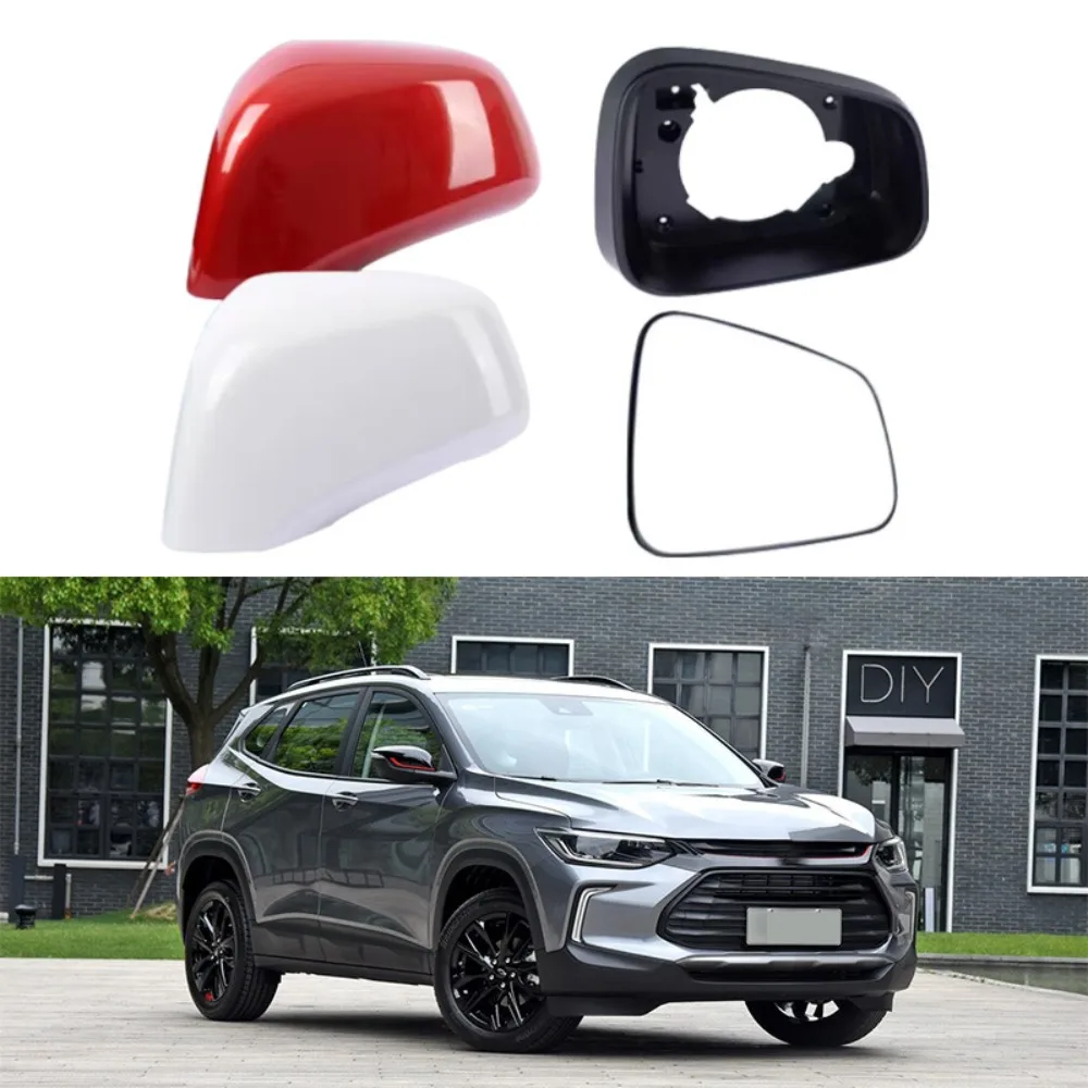 Для Buick Encore, Chevrolet Trax, Opel Mokka X 2013-2018: Наружный корпус зеркала заднего вида с подогревом, крышка, рамка
