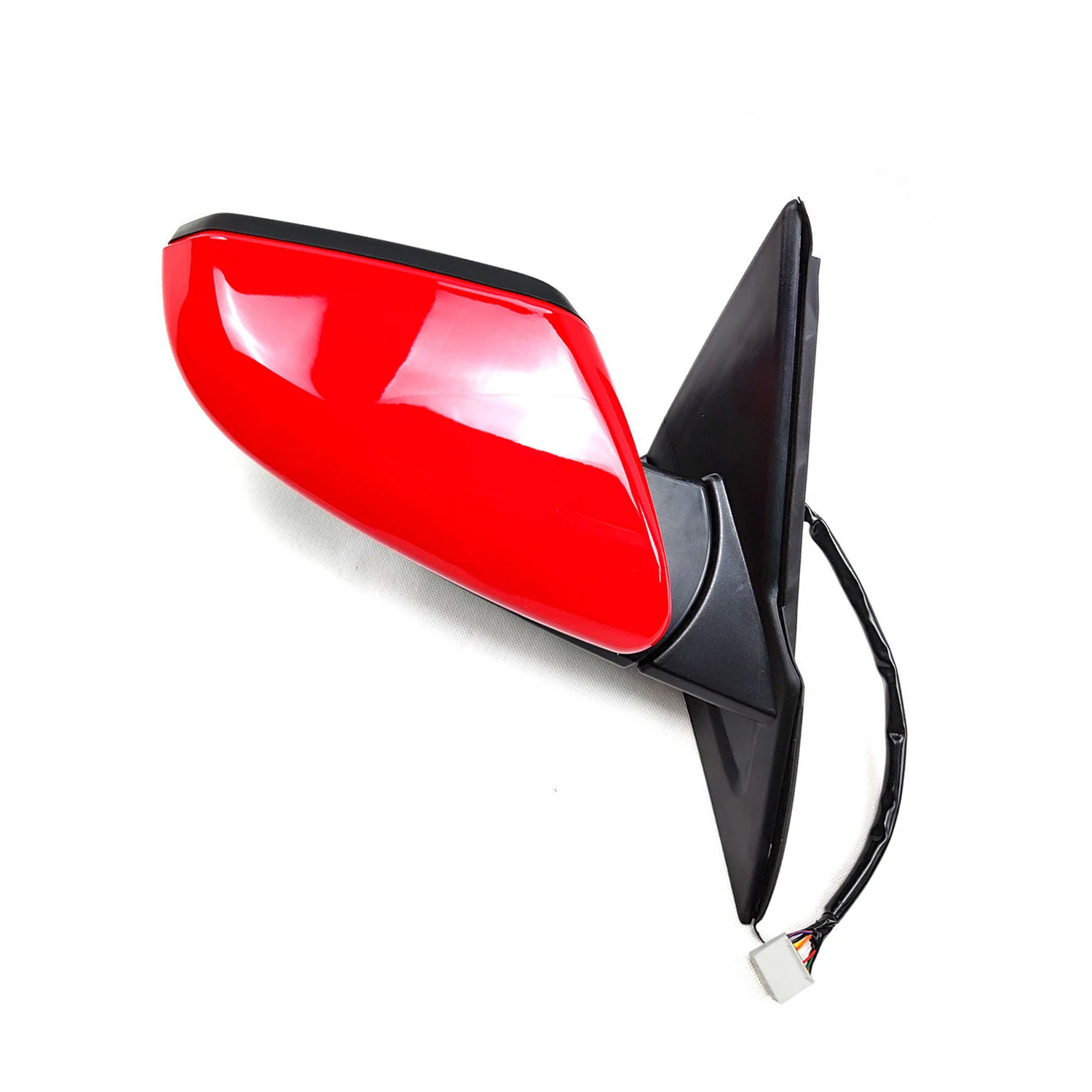 1pc Passenger Side Mirror Red For 16-20 Honda Civic Power Heated Camera 11 Pin 4720641-1 HO1327107 76201-TBA-A11ZF 76208TBC