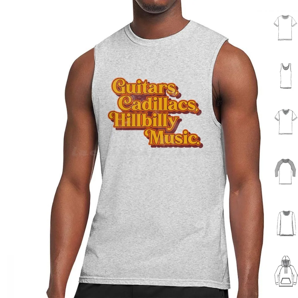 Guitars Lyrics Tank Tops Vest Sleeveless Country Country Music Artist Country Music Stars Dad Pride Mom Idea Outlaw Outlaw