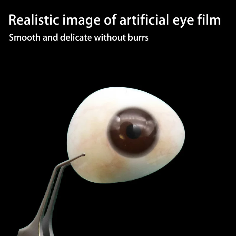 Polymer artificial eye and artificial eye for eye disability displayed in wax images of super artificial eyes after atrophy