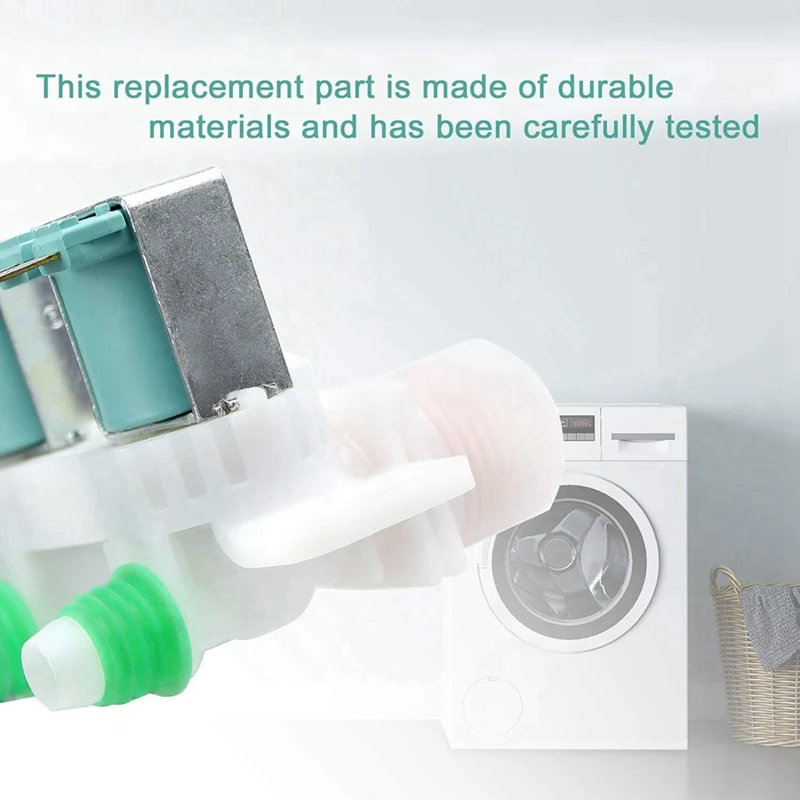 วาล์วน้ำเข้า DC97-15459G สำหรับเครื่องซักผ้าซัมซุงแทนที่ PS4220861 AP5623056 EAP4220861 3276197 WA48J7700AW WA456DRHDSU