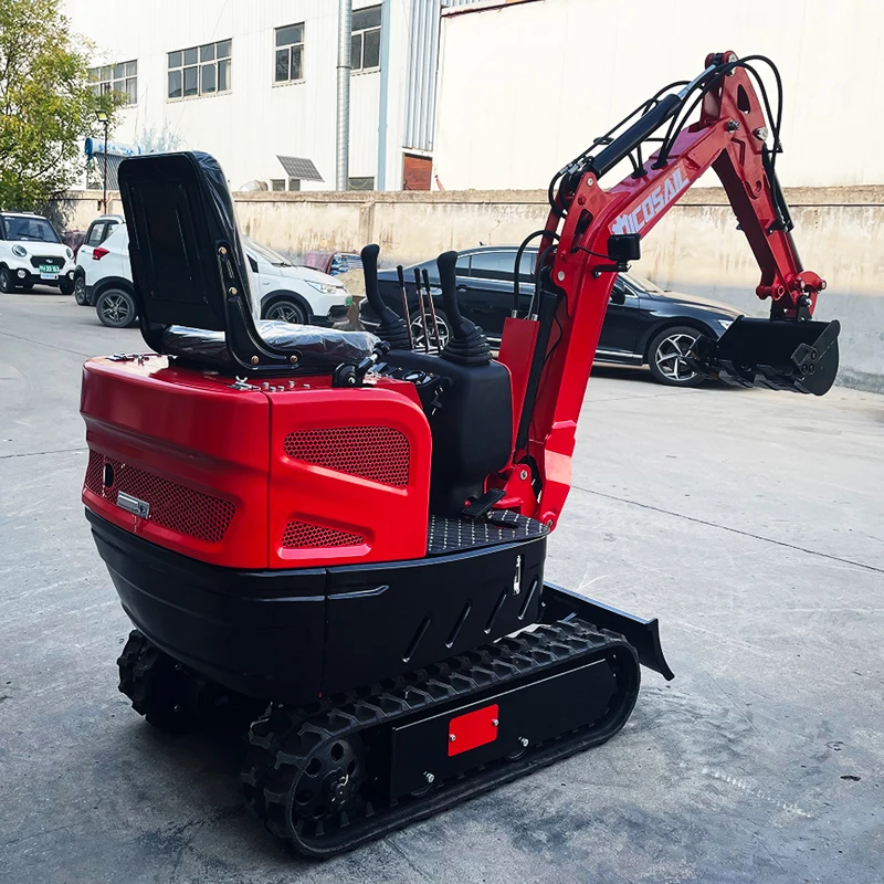 Agricultural Machinery 1200 kg Farm Orchard Small Excavator Crawler Type 1.2 Ton Micro Excavator Accessory Customization