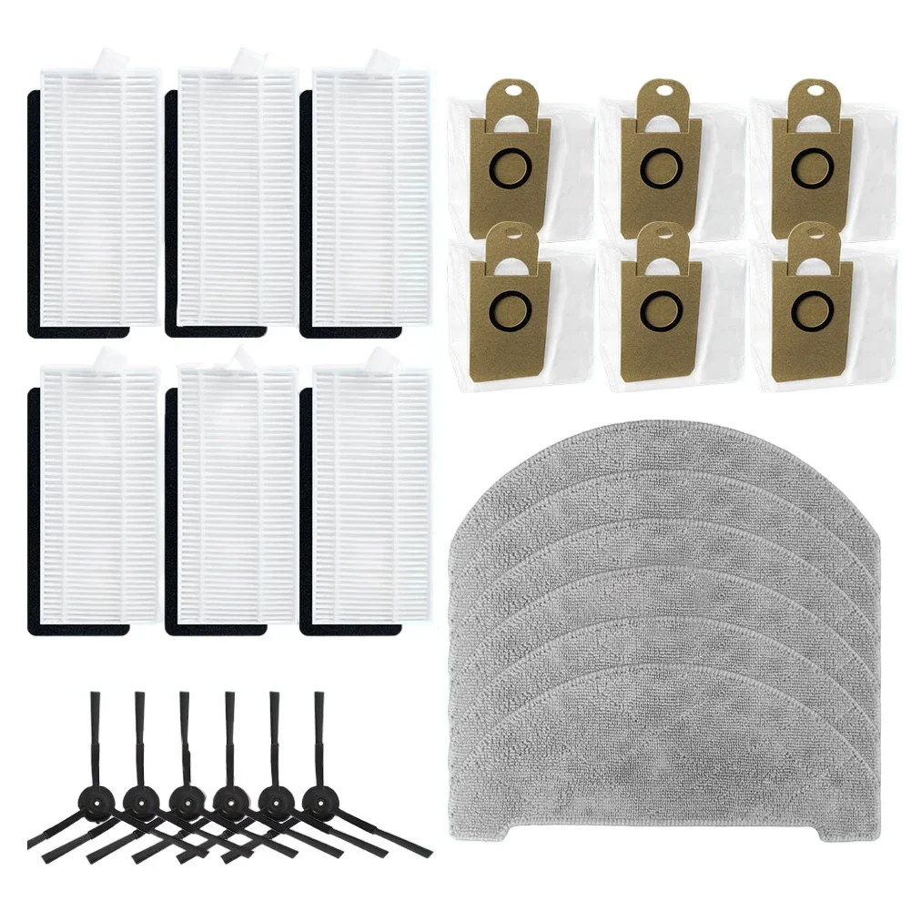 Części zamienne do odkurzacza Filtr szczotki bocznej rolkowej do akcesoriów do odkurzacza robota IMOU RV1 Pro Max