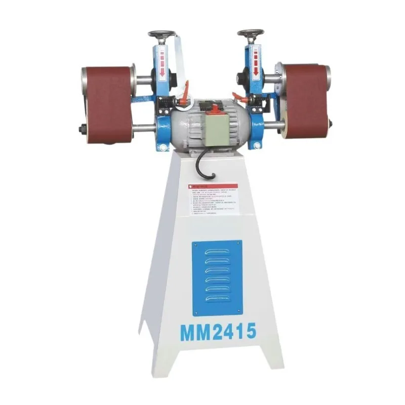 

MM2415 Horizontal Sponge Sand Belt Sanding Machine Grinding Machine Sponge Wheel Grinding Machine Double Head Sanding