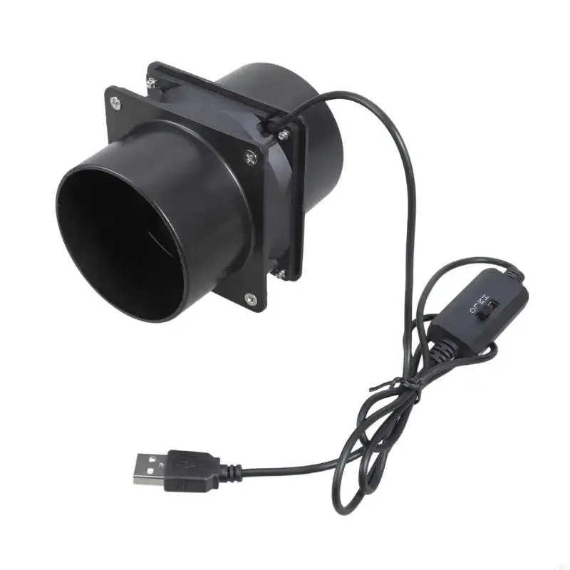 High Ventilation Fan USB 5V 3 Speeds with Double Air Ducts for Workshop