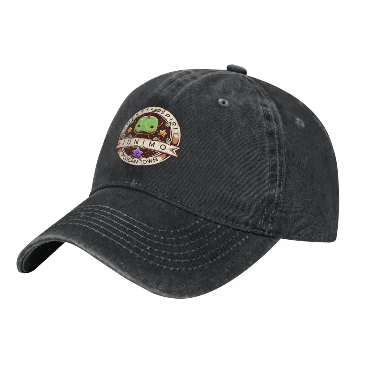 Pure Color Dad Hats Junimo Forest Spirit Women's Hat Sun Visor Baseball Caps Stardew Valley Peaked Cap