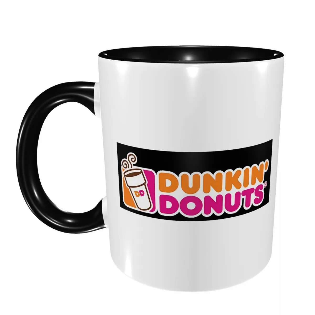 Dunkin Donuts Mug Funny Ceramic Coffee Cups Tea Mugs Milk Cup Drinkware Gift for Friends