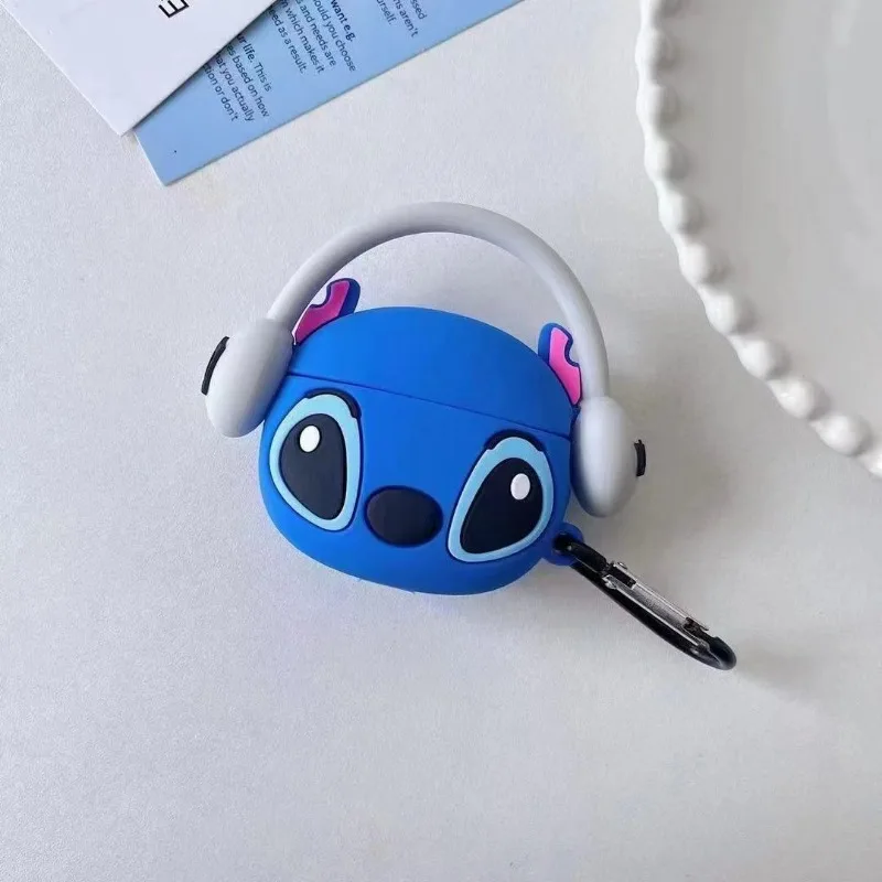 3D Music Case para Apple AirPods, bonito Cartoon Anime, Silicone Fone de ouvido Casos protetores, Headphone Box Acessórios, 1, 2, 3 Pro, 2