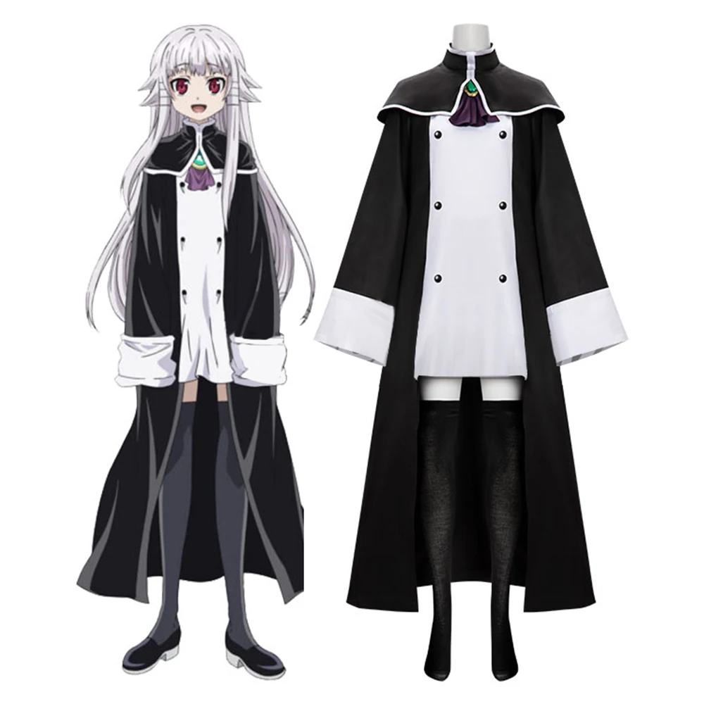 

Anri Haynesworth Anime Costume Women's Gothic Uniform Dress Suit Halloween Carnival Party Comic Con Witch Disguise Ball Gown