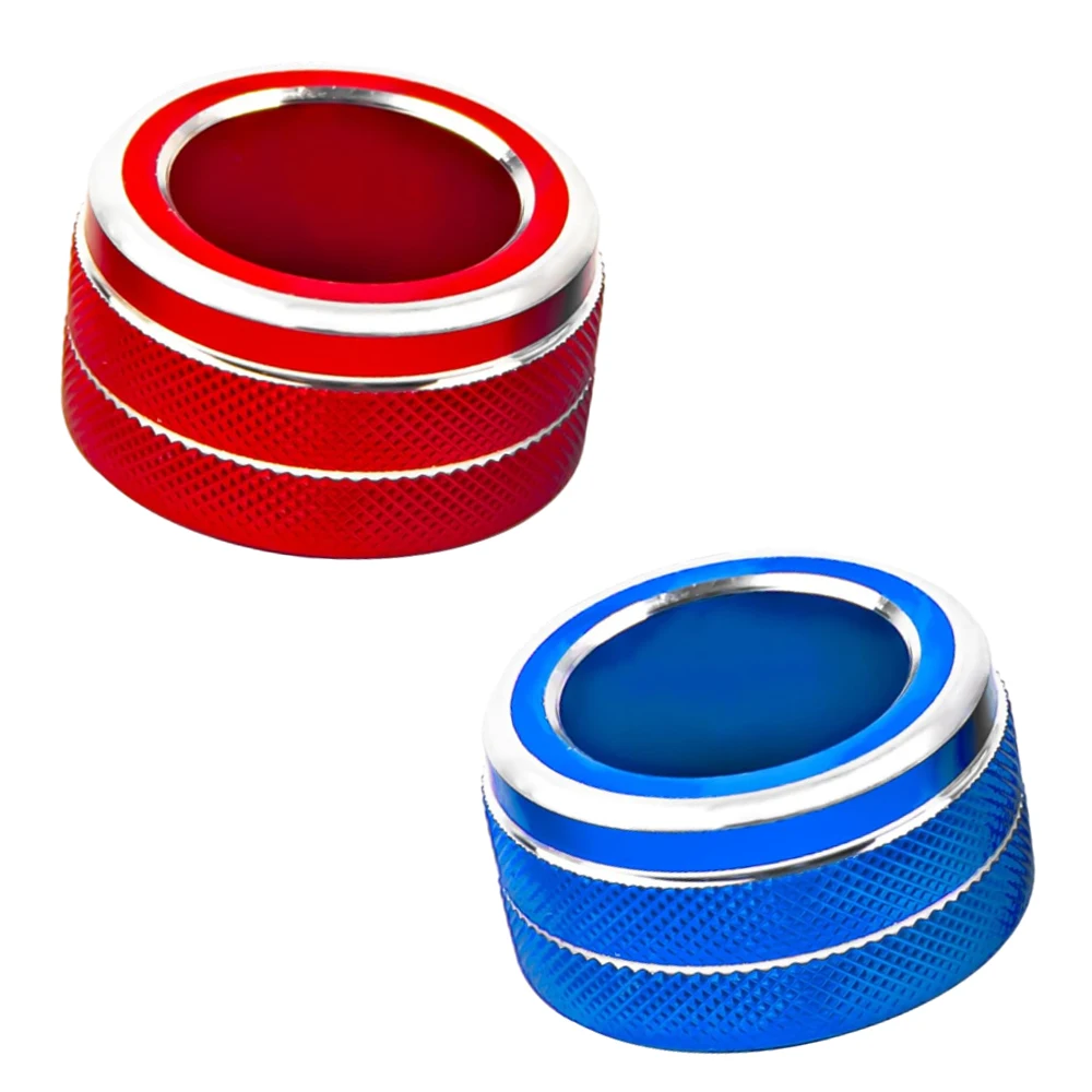 Red/Blue Navigation Switch Knob Ring Cover Aluminum for Honda Civic 11th Gen 2022-2025 with 9-inch screen navigation