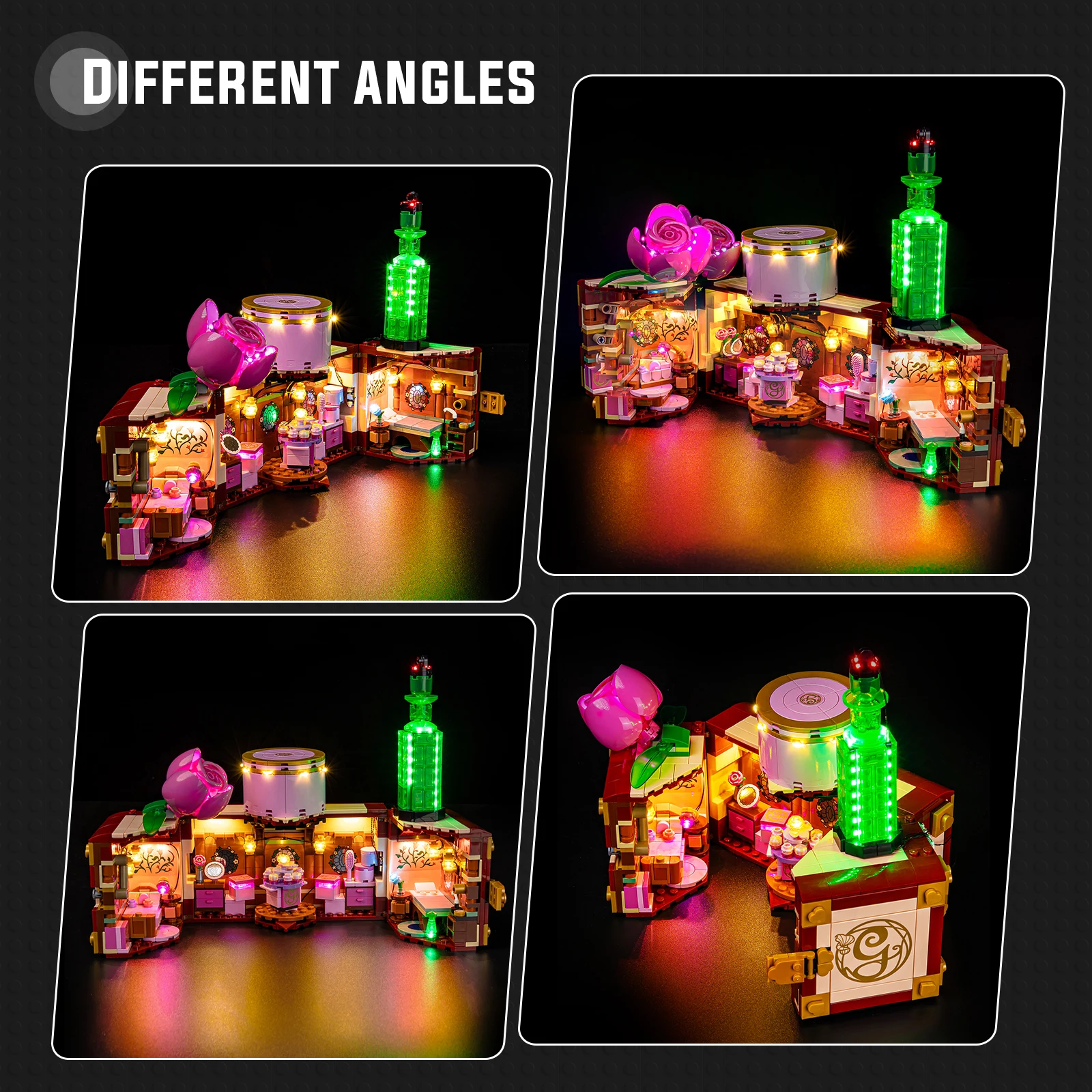 

Набор светодиодных ламп для LEGO Glinda & Elphaba's Dormitory 75683