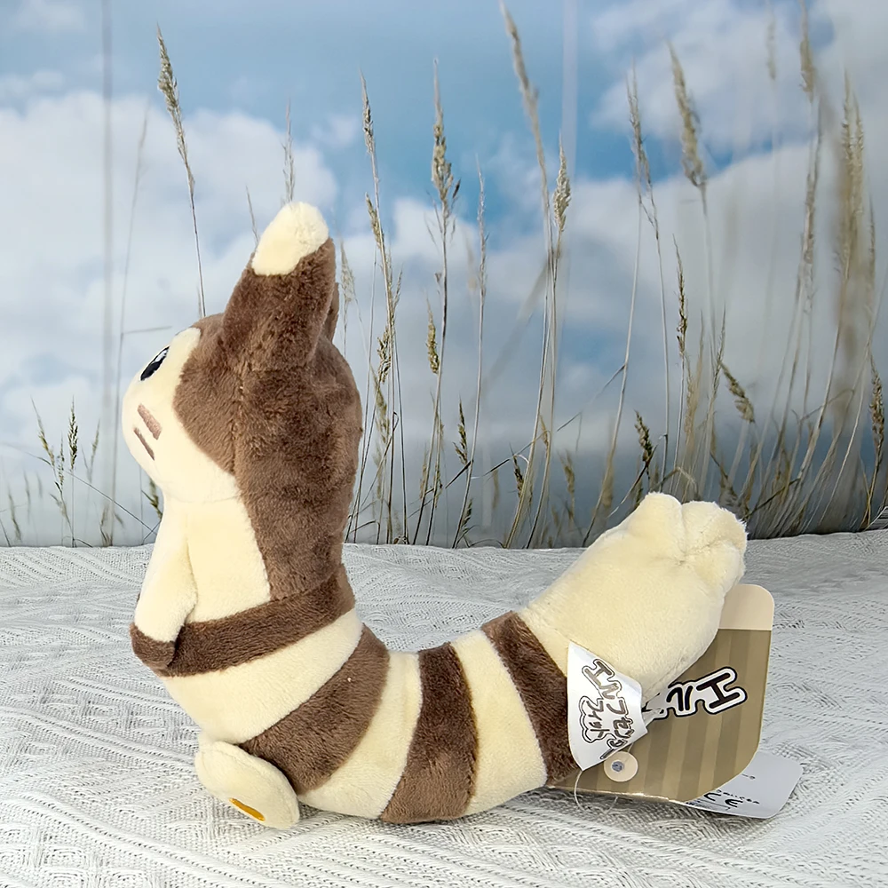 Pokemon LEGENDE Furret Eekhoorn 6 "knuffel, Nintendo Switch Game Scarlet Violet Sword Shield Knuffeldier Cartoon Pop Teddy