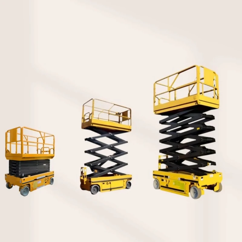 Beigonk Deposit 4m 6m 8m 10m 12m Self Propelled Electric Scissor Lift Platform Hydraulic Aerial Work Table Industrial Equipment