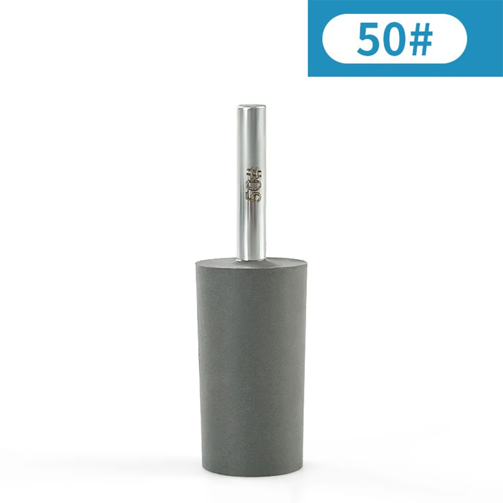 Rotary Tool Cylindrical Resin Grinding Burr Head 6mm Shank Designed for Carbide Grinding and Detailed Work on Brittle Materials