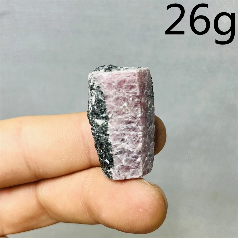 Natural Ruby Original Mineral Specimen Hexagonal Column Gemstone Super Energy Room Spiritual Decoration Crystal & Stone Healing