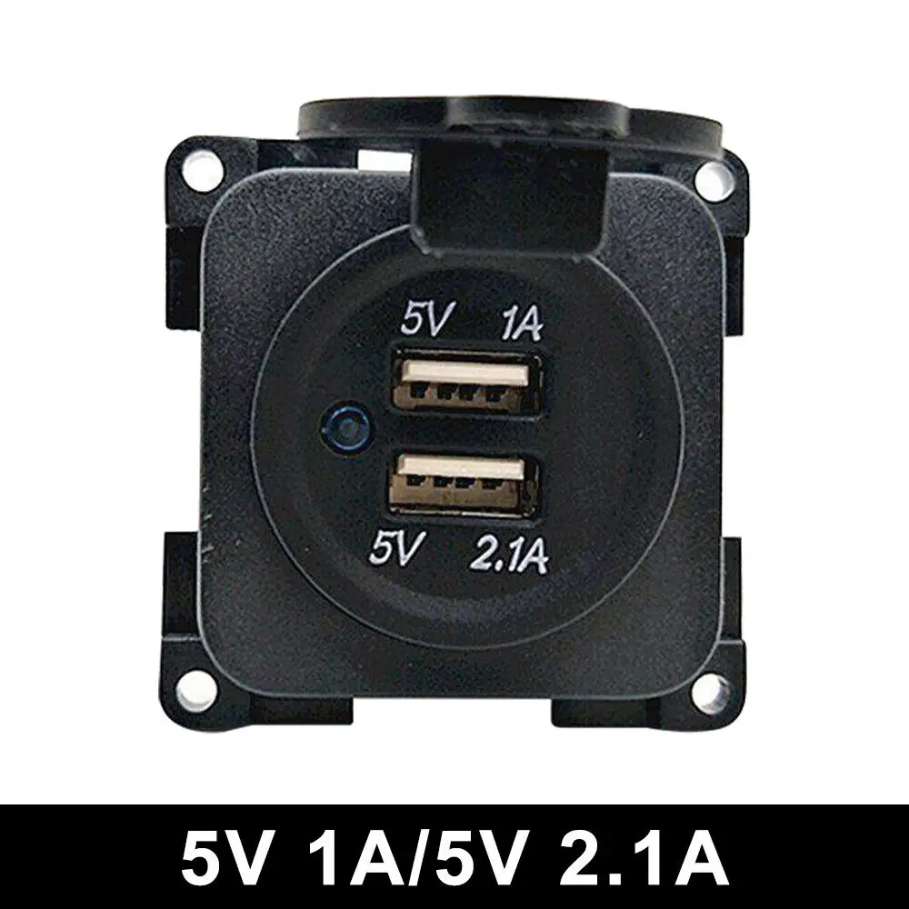 12V CBE C-Line Dual Double USB Socket Module Charger Campervan Caravan Motorhome