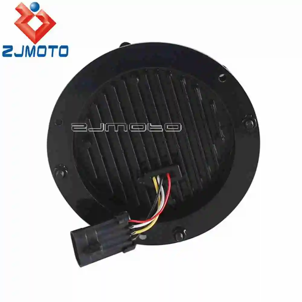 5.75 بوصة LED المصباح ث/قابل للتعديل زاوية جبل مجموعة مستديرة ل هارلي سوفتيل منخفضة رايدر ST FXLRST 22-25 EI Diablo FXRST 2022-24 #3