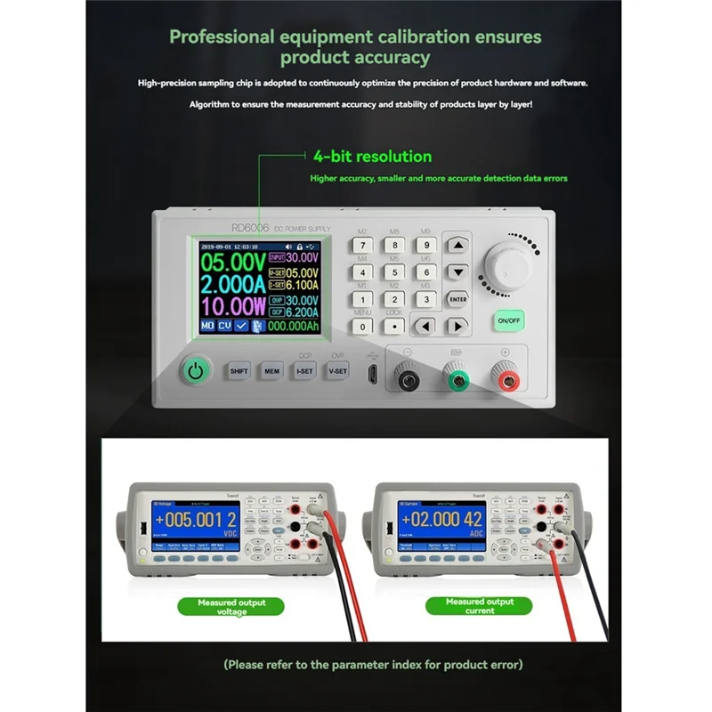 A98Z RD6006W التحكم الرقمي إمدادات الطاقة محول فرق الجهد 60 فولت 6A تيار مستمر الجهد التنحي إمدادات الطاقة وحدة تنظيمية