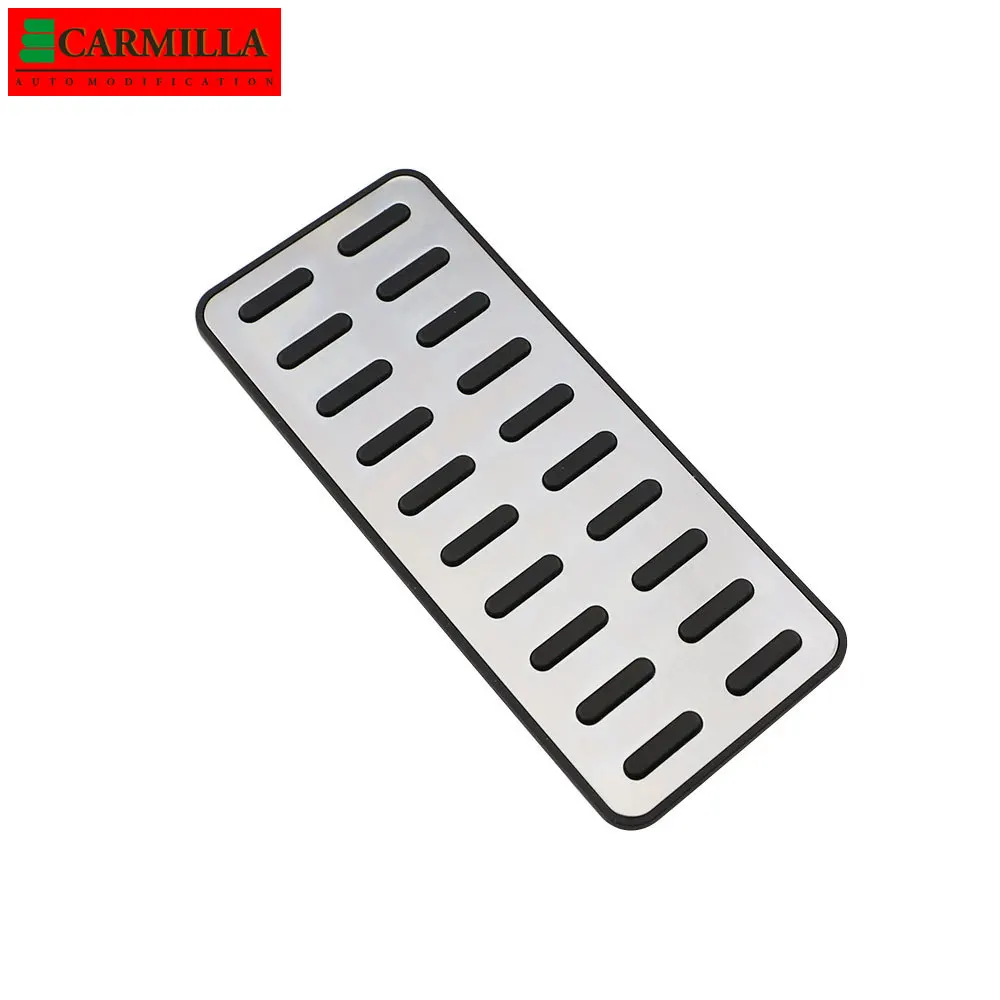 Carmilla Dead Pedal for Hyundai KIA Foot Rest Pedals Stainless Steel Rest Pedal Fit for All Hyundai Kia Car Models