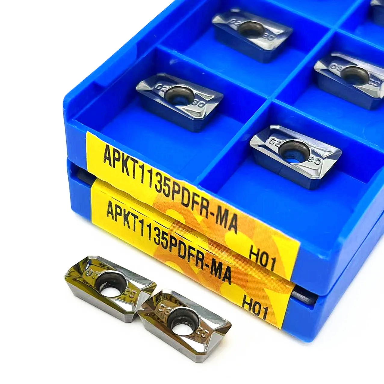 10 Stuks Apkt1135 Pdfr Ma H01 Indexeerbaar Freesstuk Draaigereedschap Aluminium Draaiend Inzetstuk Cnc Koper Draaibank Gereedschap Inzetstukken Apkt1135