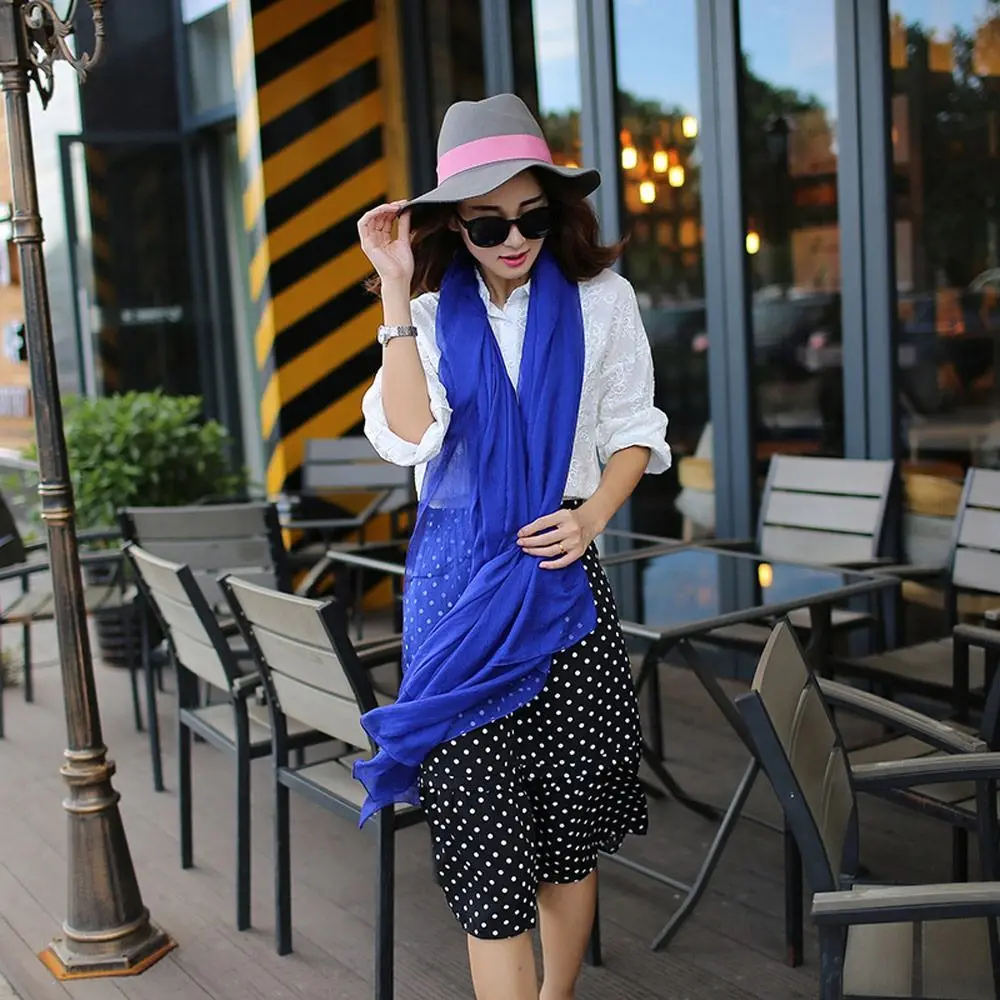 أوشحة الشاطئ للنساء والرجال للحماية من الشمس من الباشمينا وشاح حجاب شالات