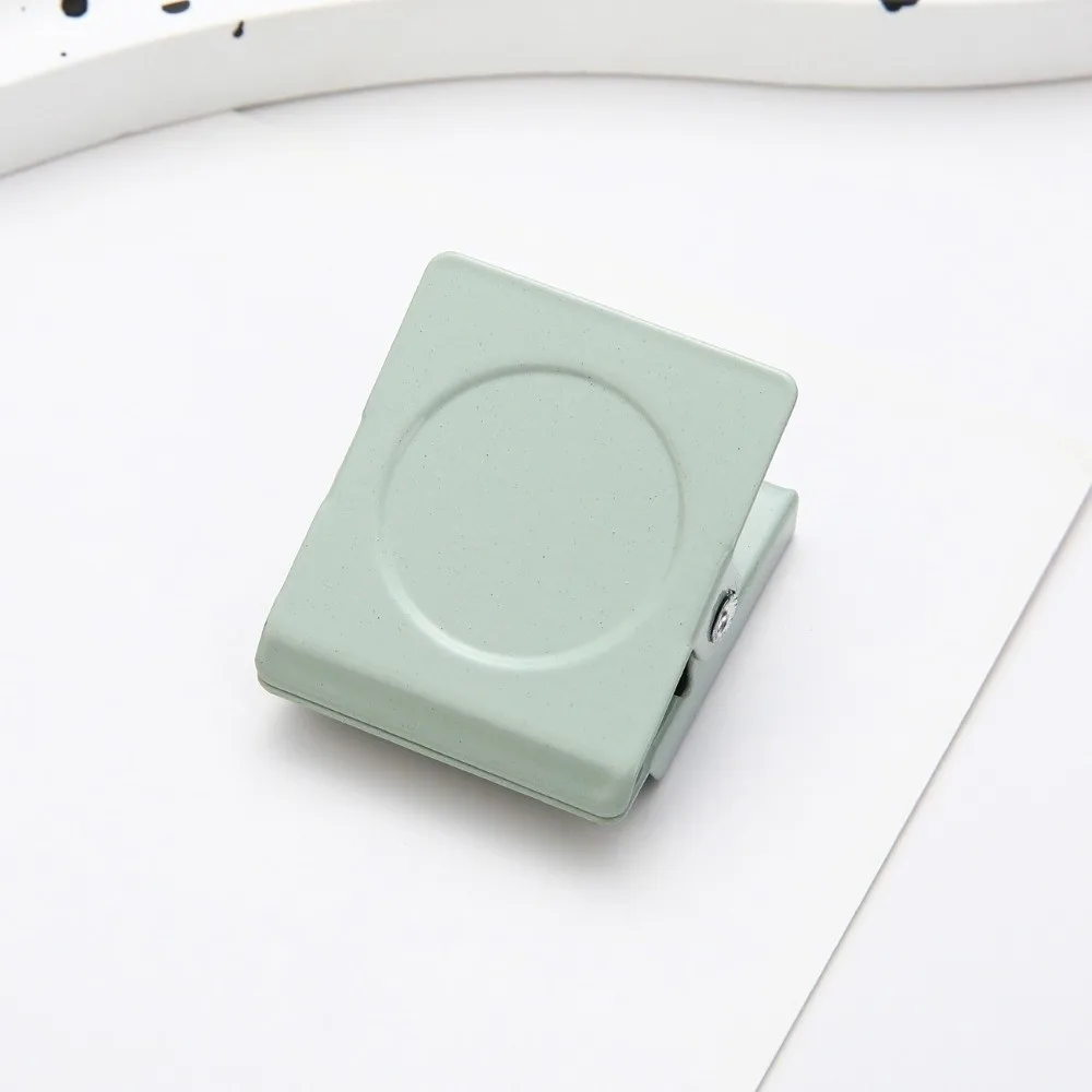 10pcs Magnetic Curtain Closure Clips Metal Round Square Shower Curtain Clip Prevent Light Leakage Tablecloth Fix Holder