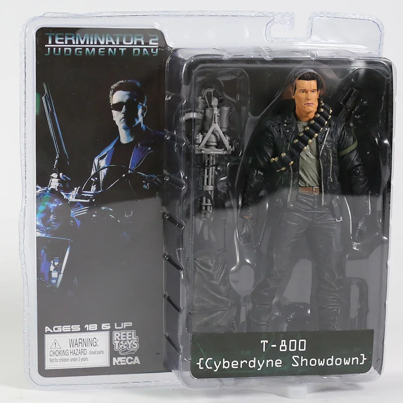 NECA The Terminator T-800 T-1000 Endoskeleton Collector's 7