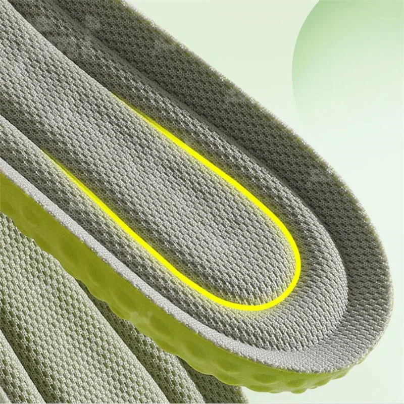 Sol Sepatu Olahraga Baru Sol Plantar Fasciitis Nyaman untuk Kaki Pria Wanita Sol Sepatu Ortopedi Aksesori Lari