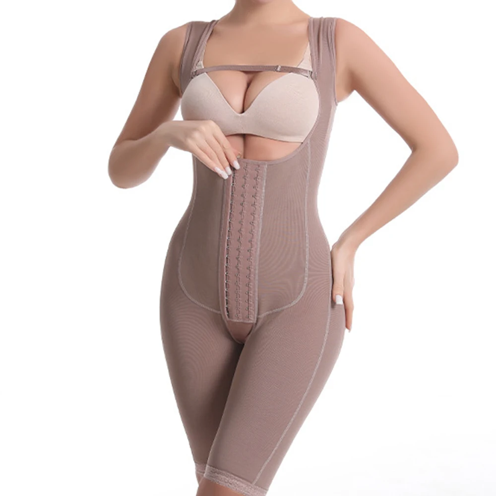 Faja Girdles Colombian Shaper Full Body Shapewear Post Surgery Postpartum Corset High Compression Abdomen Control Women Bodysuit