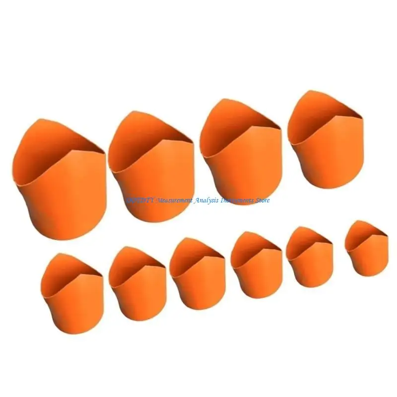367D Ergonomic Pipe Saddles Templates Tool With 5/10 Size Pipe Notching Guiding Tool For Professional Grade Measurement Tasks
