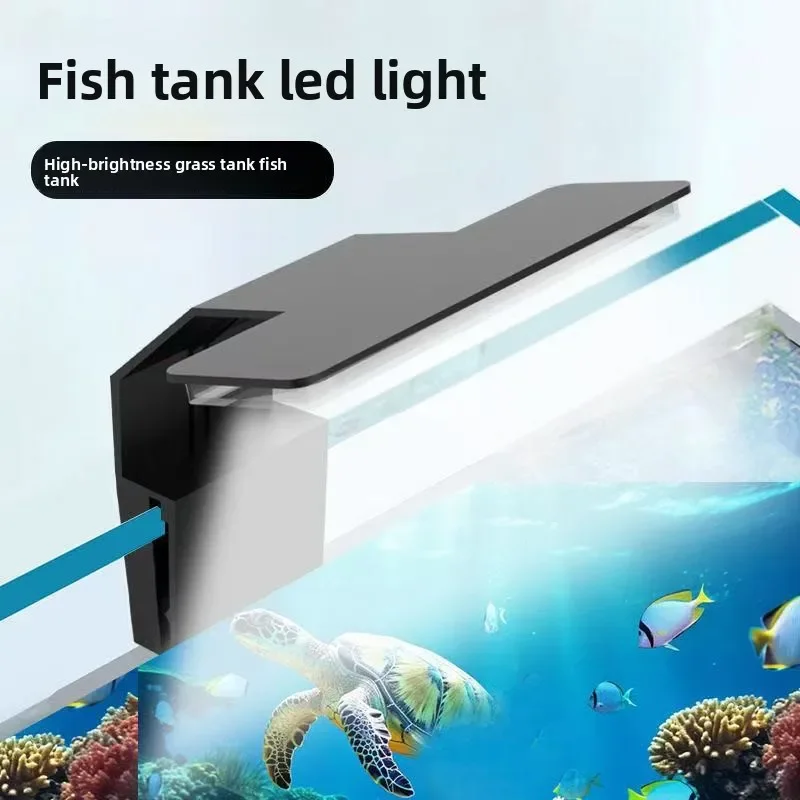 

Ultra Bright LED Fish Tank Light Energy Efficient Waterproof Clip on Aquarium Lighting for Aquatic Plants and Small Tanks