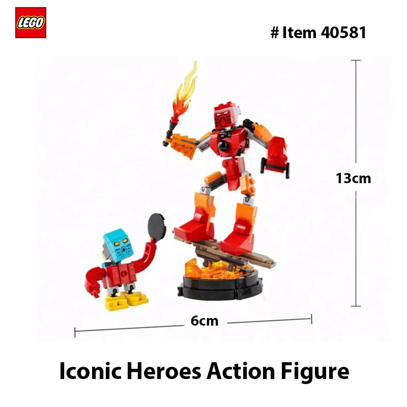 LEGO 40581 Bionicle Tahu and Takua 219Pcs